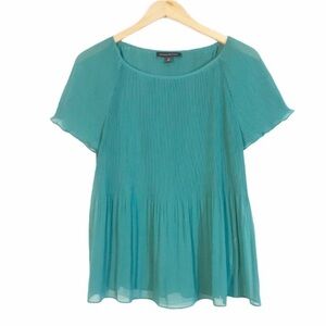 BANANA REPUBLIC Pleated Peplum Top